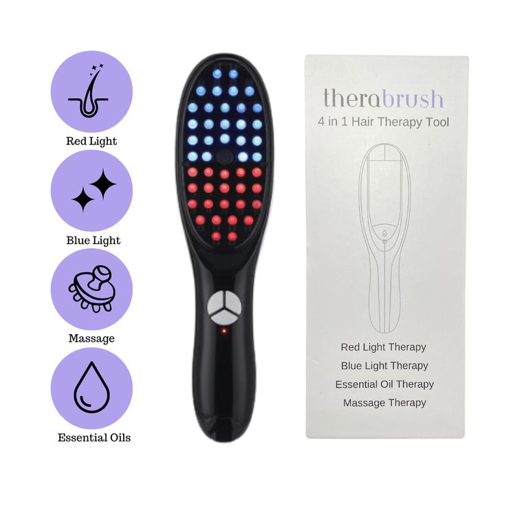 LED Hair Growth Brush