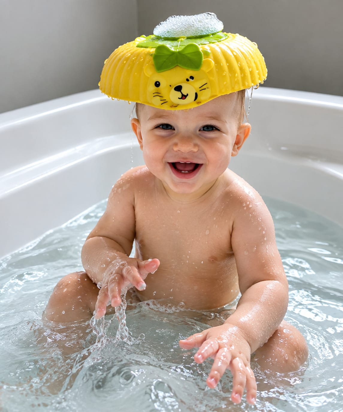 Kidilo – Adjustable Baby Shower Cap